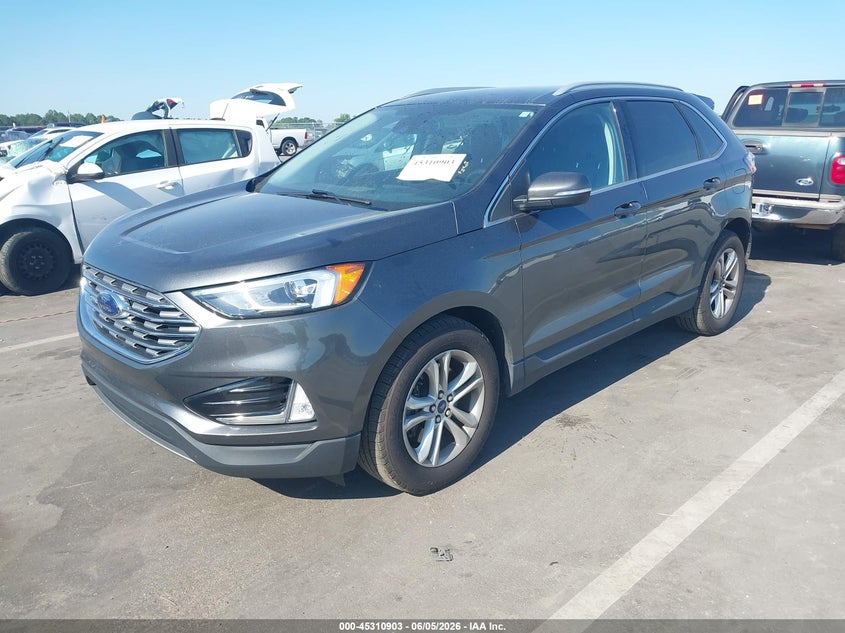 Vin: 2fmpk4j98lbb18437, lot: 45808829, ford edge sel 20202