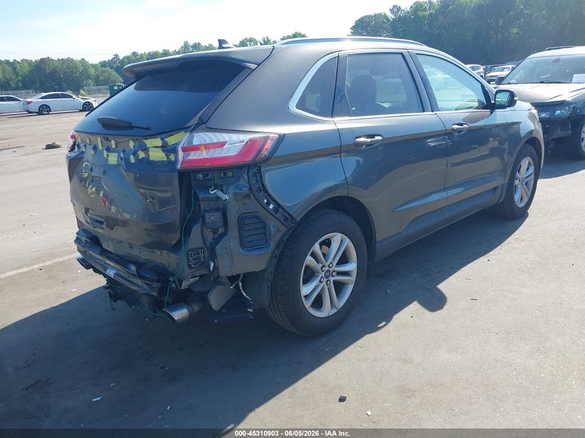 Vin: 2fmpk4j98lbb18437, lot: 45808829, ford edge sel 20204