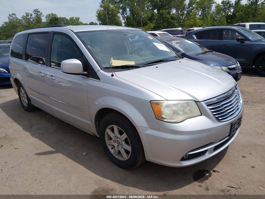 Vin: 2a4rr5dg3br637260, lot: 45808869, chrysler town & country touring 2011 img_1