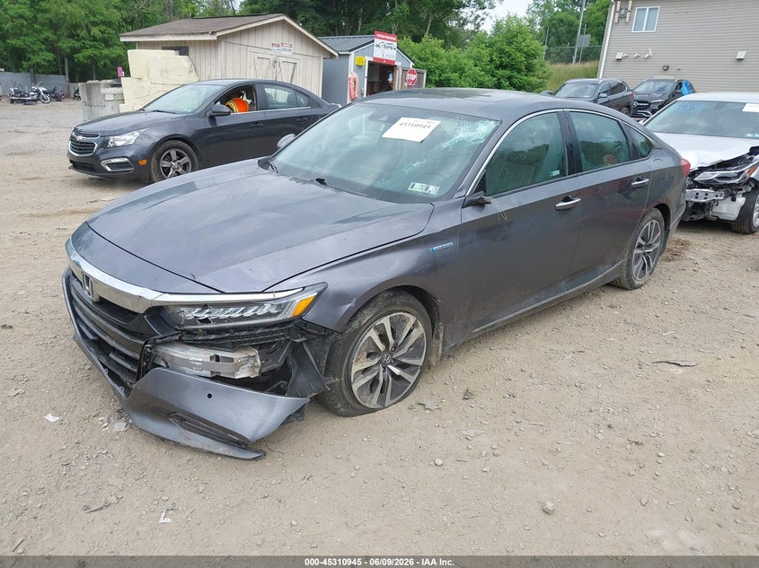 Vin: 1hgcv3f96ja004413, lot: 45808870, honda accord hybrid touring 20182
