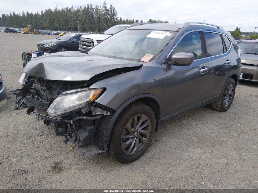2016 NISSAN ROGUE auction photo 2