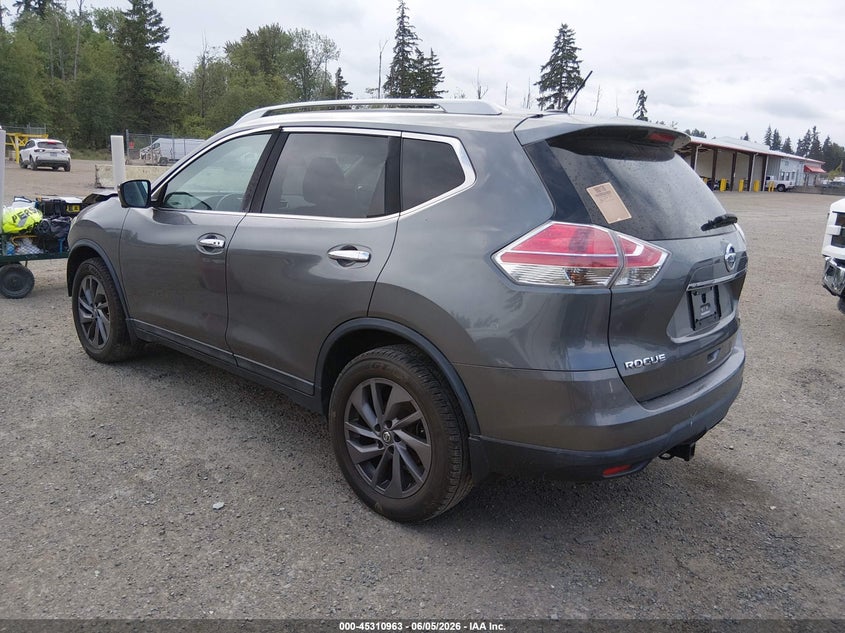 2016 NISSAN ROGUE auction photo 3