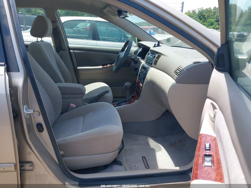 2006 TOYOTA COROLLA SEDAN 1.8L I-4 DOHC, VVT, 126HP