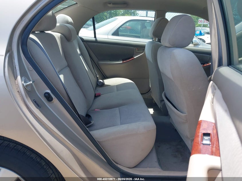 2006 TOYOTA COROLLA SEDAN 1.8L I-4 DOHC, VVT, 126HP