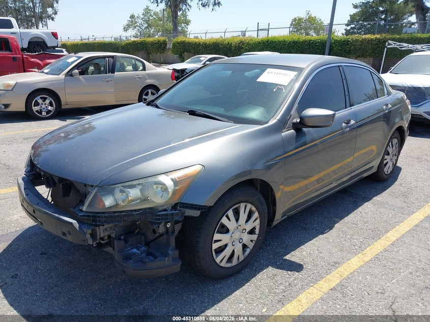 Vin: 1hgcp2f37ca165260, lot: 45808909, honda accord 2.4 lx 20122