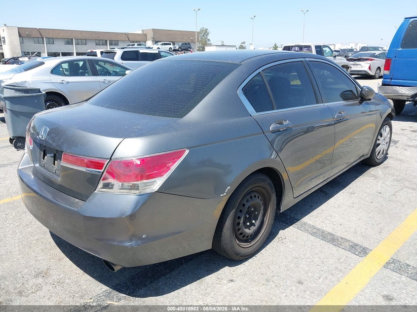 Vin: 1hgcp2f37ca165260, lot: 45808909, honda accord 2.4 lx 20124