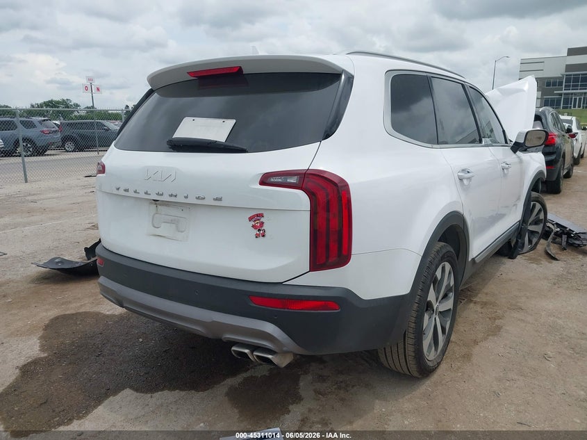2022 KIA TELLURIDE auction photo 4