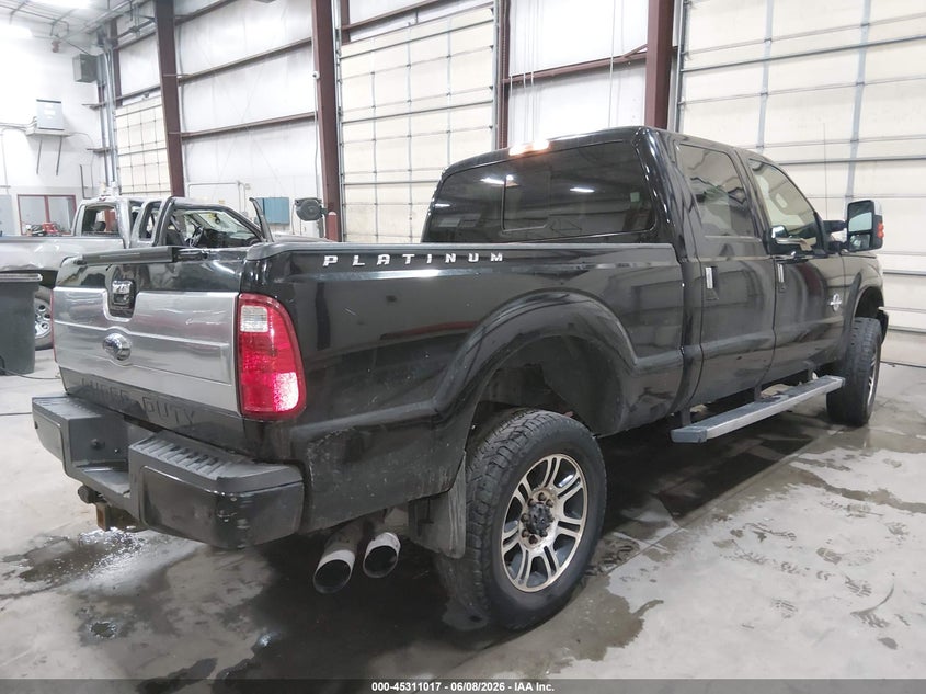 Vin: 1ft8w3bt4gea63481, lot: 45808943, ford f-350 sxt 20164