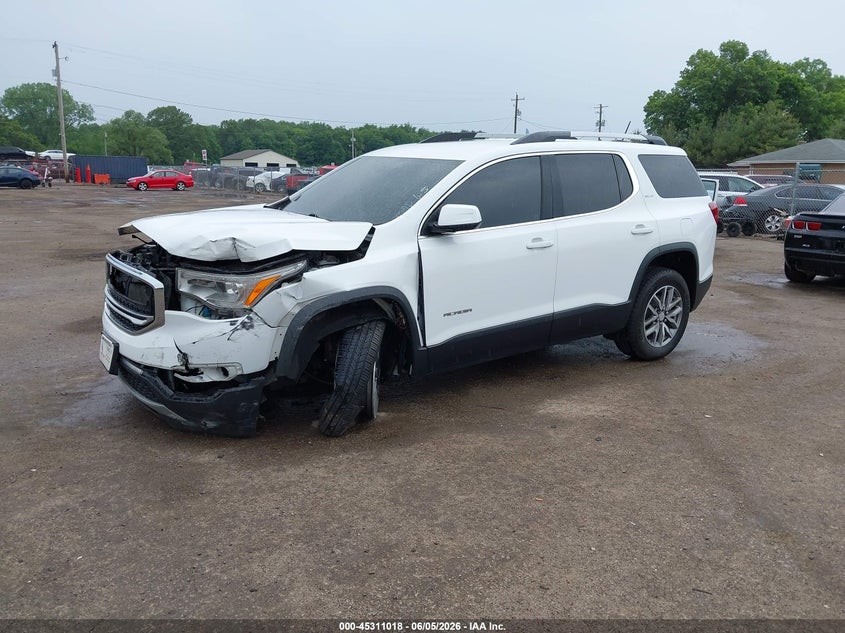 Vin: 1gkknlls1hz262713, lot: 45808944, gmc acadia sle-2 20172