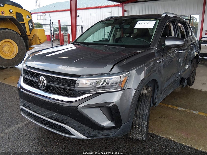Vin: 3vvex7b27rm105607, lot: 45808959, volkswagen taos 1.5t se 20242