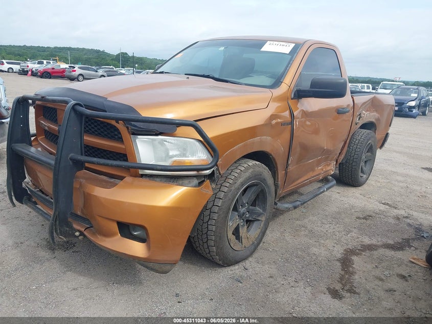 Vin: 3c6jd6at9cg205201, lot: 45808969, ram 1500 st 20122