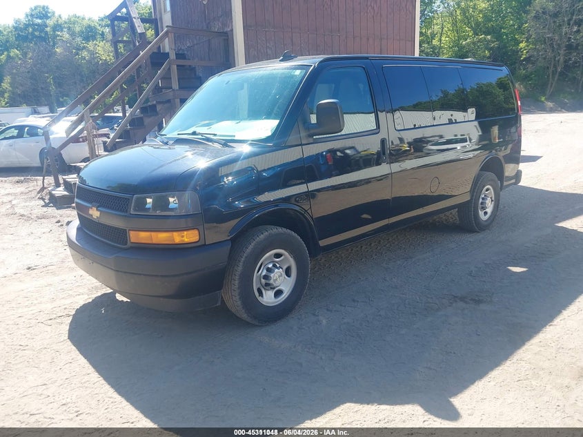 2020 Chevrolet Express Passenger Rwd 2500 Regular Wheelbase Ls 1GAWGEFP1L1259627 photo 1