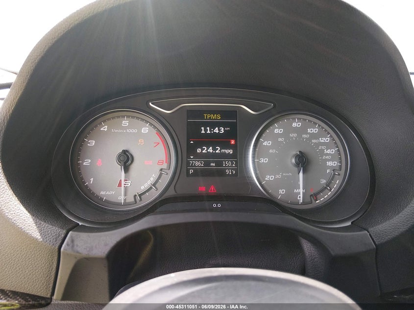 2020 Audi S3 Premium Tfsi Quattro S Tronic VIN: WAUB1GFF9LA004697 Lot: 45311051