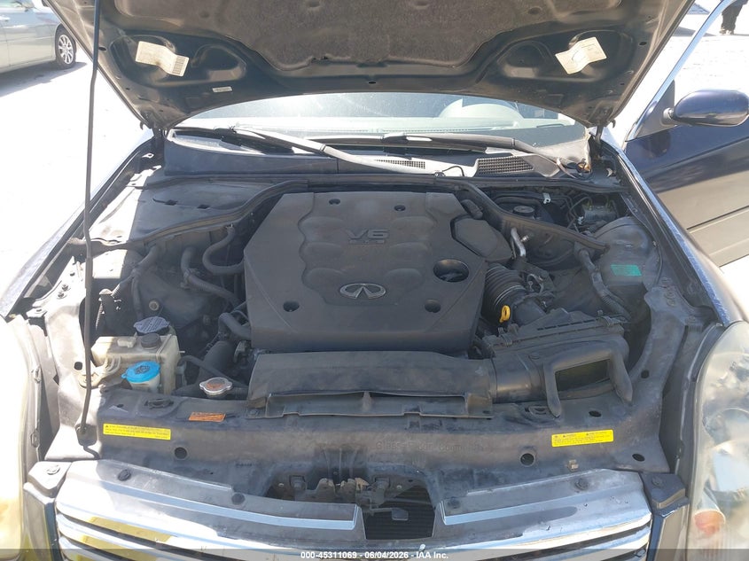 2004 Infiniti G35 VIN: JNKCV51E84M606195 Lot: 45311069