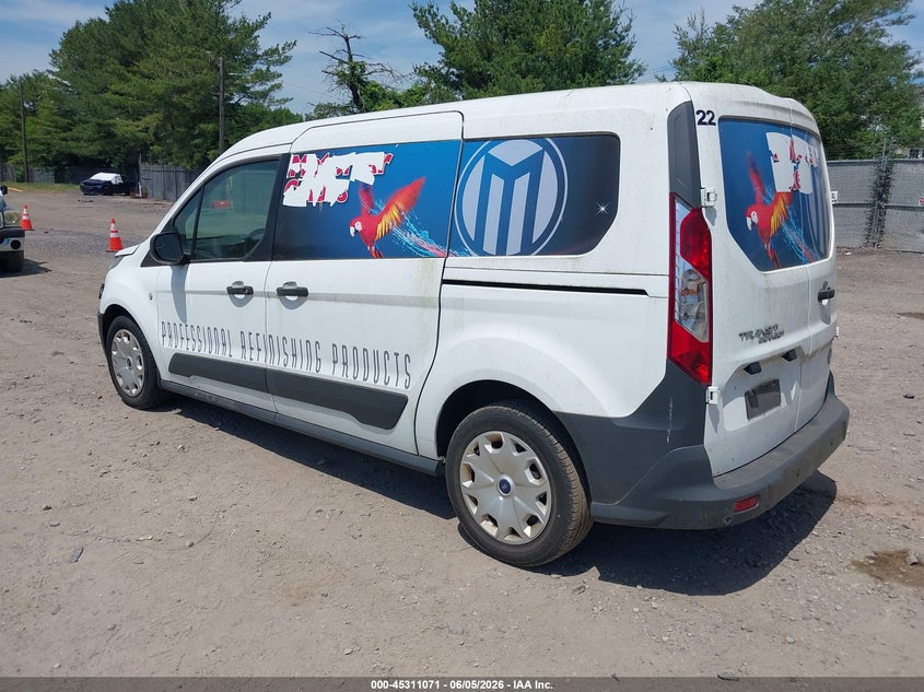 Vin: nm0ls7e73g1280942, lot: 45808997, ford transit connect xl 20163
