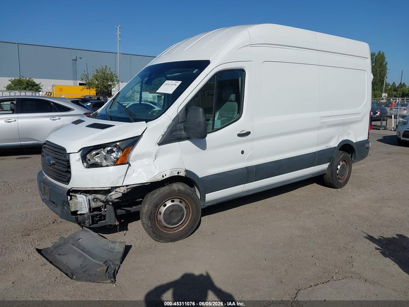 Vin: 1ftyr2xm3jka52032, lot: 45809002, ford transit-250 20182