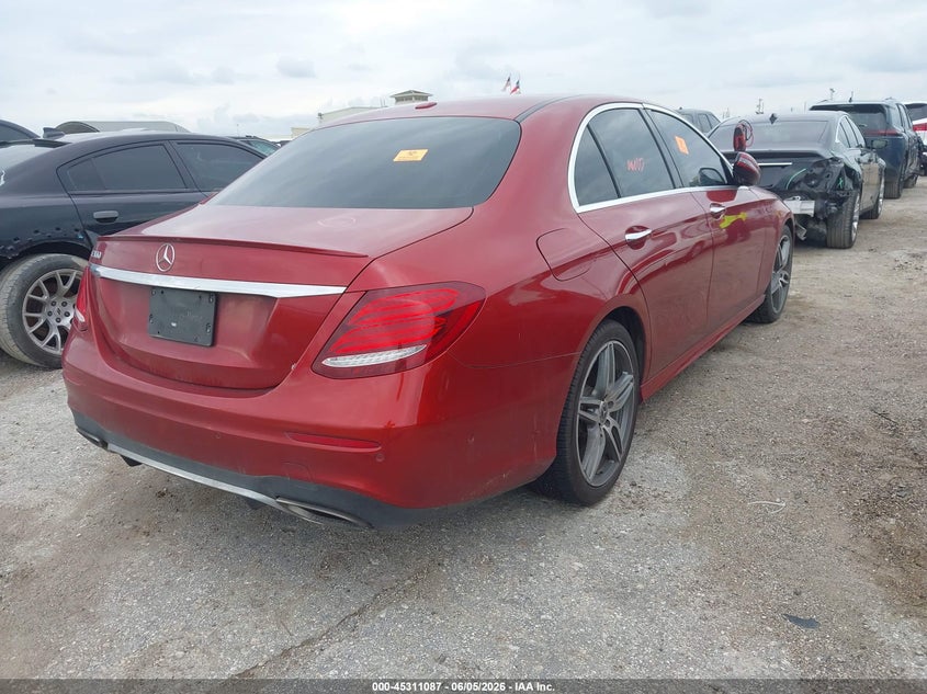 Vin: wddzf4jb7ja321161, lot: 45809013, mercedes-benz e 300 20184