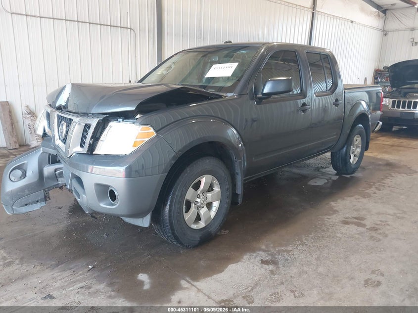 Vin: 1n6ad0ev4cc450537, lot: 45809027, nissan frontier sv 20122