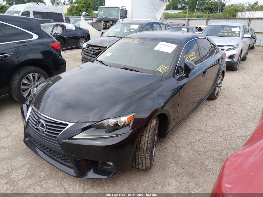 Vin: jthcf1d22f5022749, lot: 45809061, lexus is 250 20152
