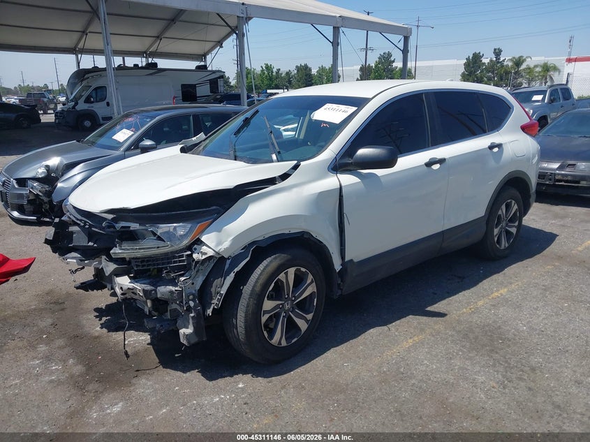Vin: 2hkrw5h36jh400778, lot: 45809072, honda cr-v lx 20182