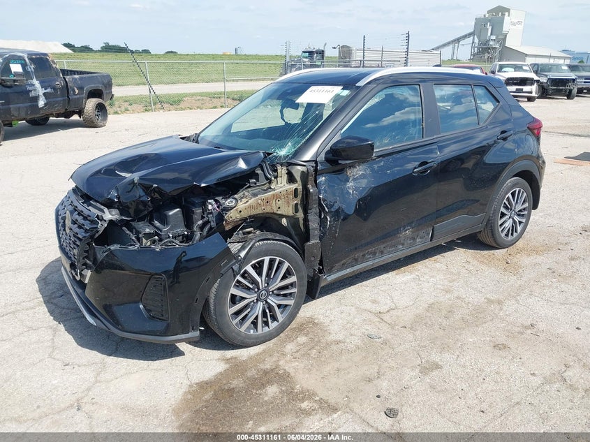 Vin: 3n1cp5cv9ml522666, lot: 45809085, nissan kicks sv xtronic cvt 20212