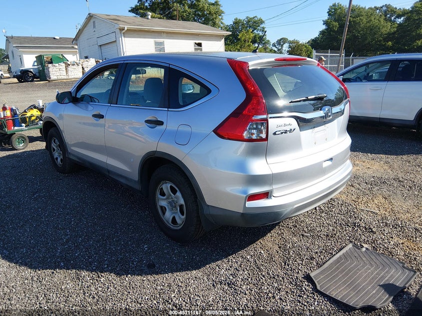 Vin: 2hkrm3h37gh546304, lot: 45809093, honda cr-v lx 20163