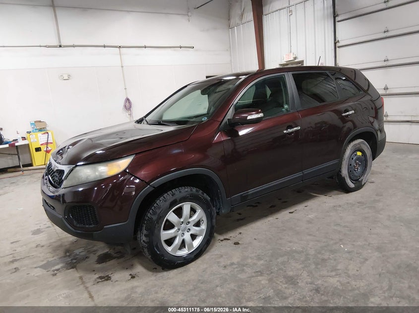 Vin: 5xykt3a1xcg230961, lot: 45809101, kia sorento lx 20122