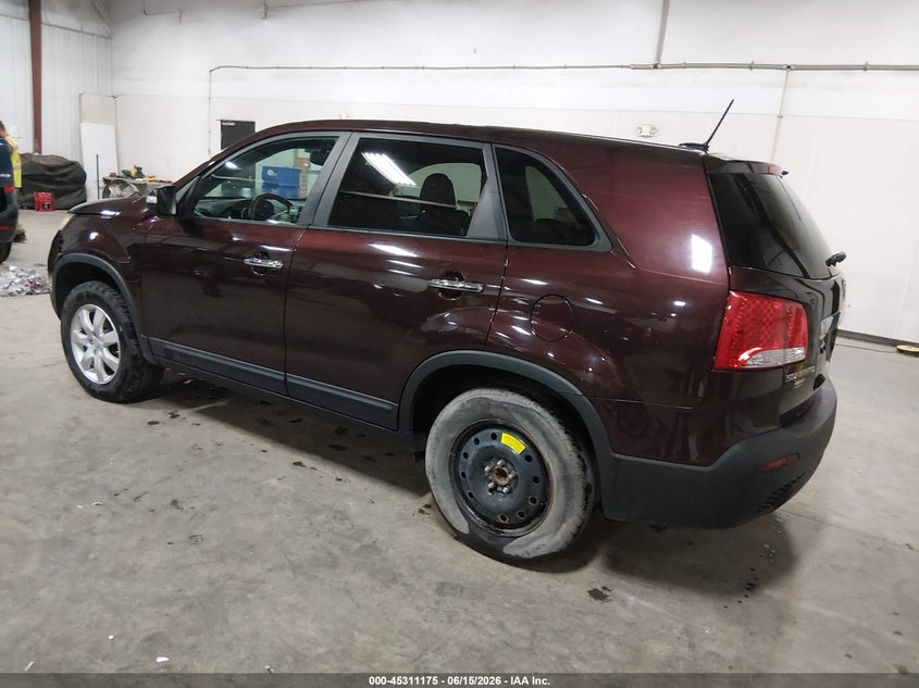 Vin: 5xykt3a1xcg230961, lot: 45809101, kia sorento lx 20123