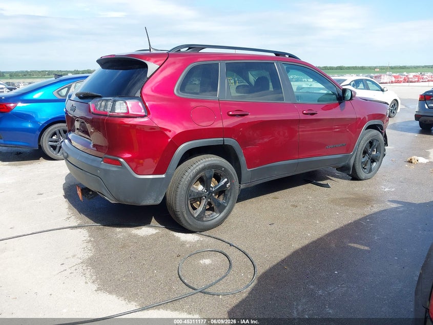 Vin: 1c4pjmlx8kd282220, lot: 45809103, jeep cherokee altitude 4x4 20194