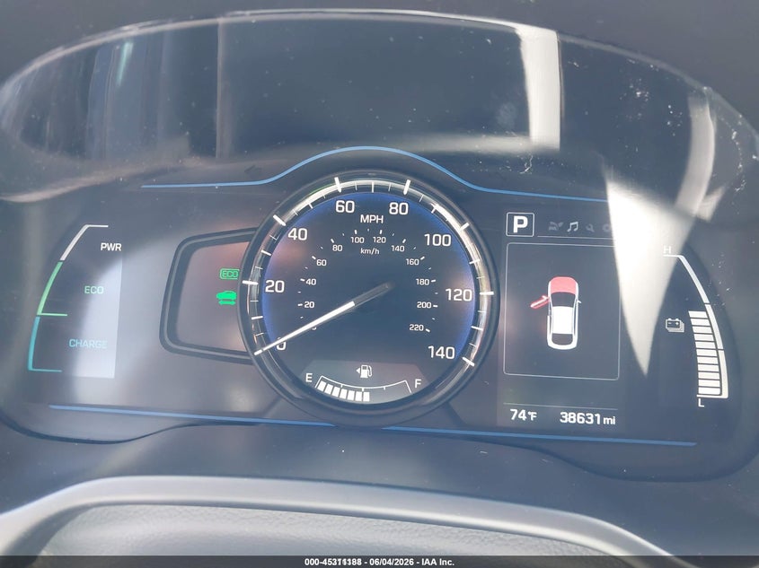 2018 HYUNDAI IONIQ HYBRID BLUE — Фото 7