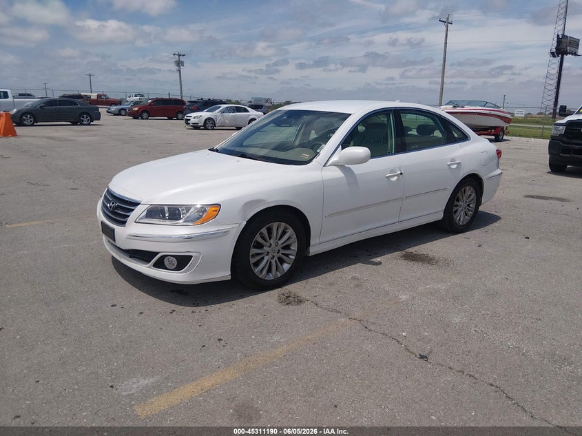 Vin: kmhfc4dd5ba544038, lot: 45809116, hyundai azera gls 20112