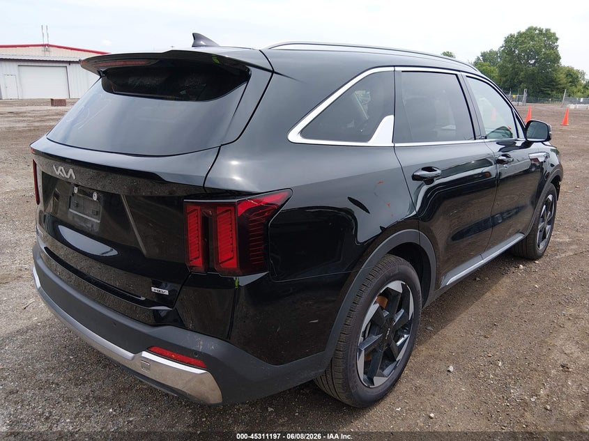 Vin: kndrhdjg9s5419537, lot: 45809123, kia sorento hybrid ex 20254