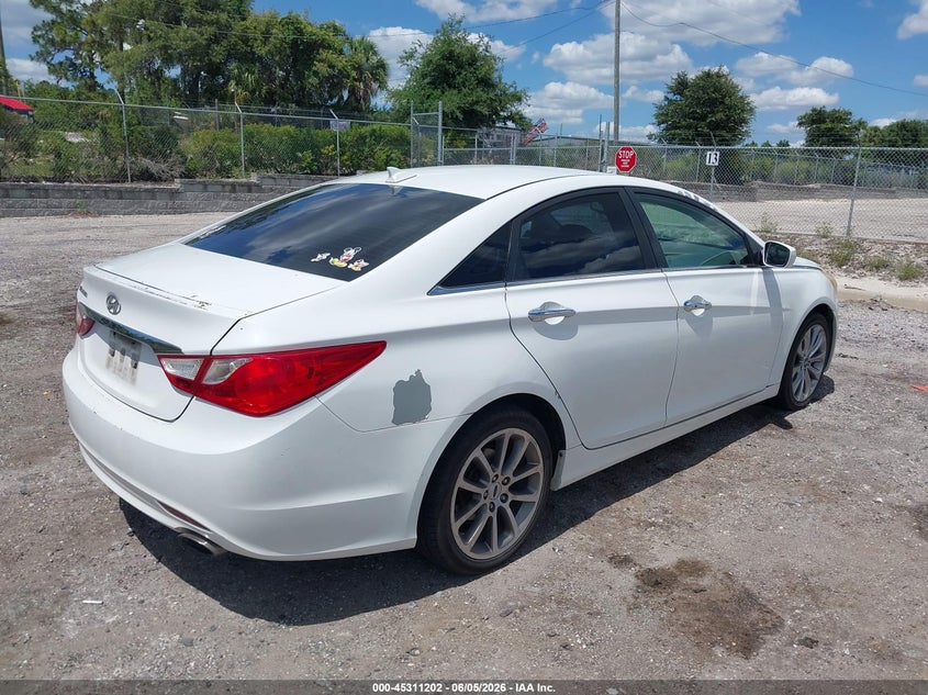 Vin: 5npec4ac3dh536804, lot: 45809128, hyundai sonata se 20134