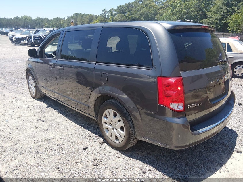 Vin: 2c4rdgbg7kr679224, lot: 45809133, dodge grand caravan se 20193