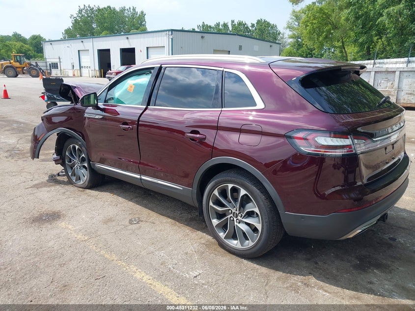 Vin: 2lmpj8k95pbl14984, lot: 45809158, lincoln nautilus reserve 20233