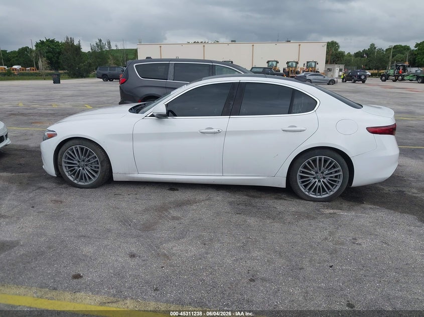 2017 Alfa Romeo Giulia Ti Rwd VIN: ZARFAECN9H7536501 Lot: 45311238