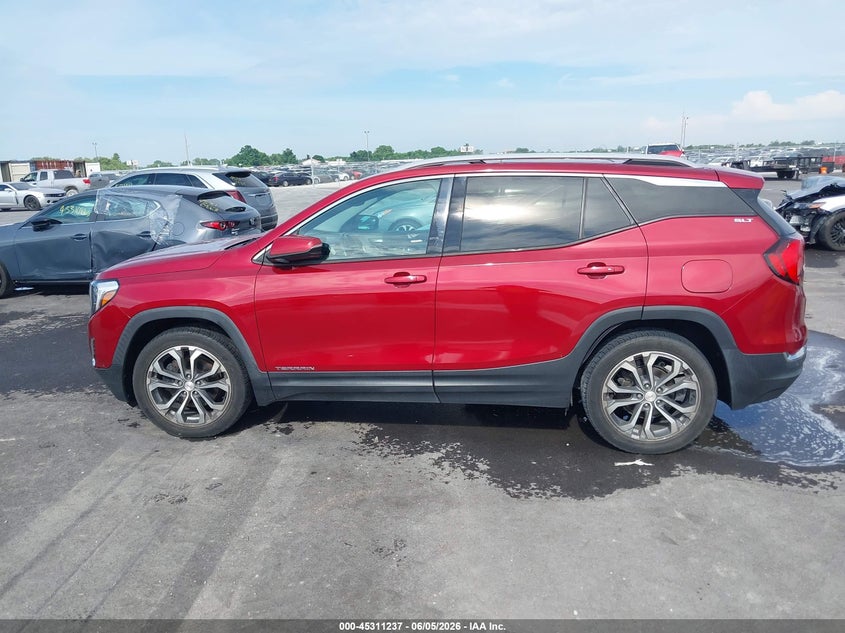 3GKALPEX7JL143482 2018 Gmc Terrain 2.0 Slt red