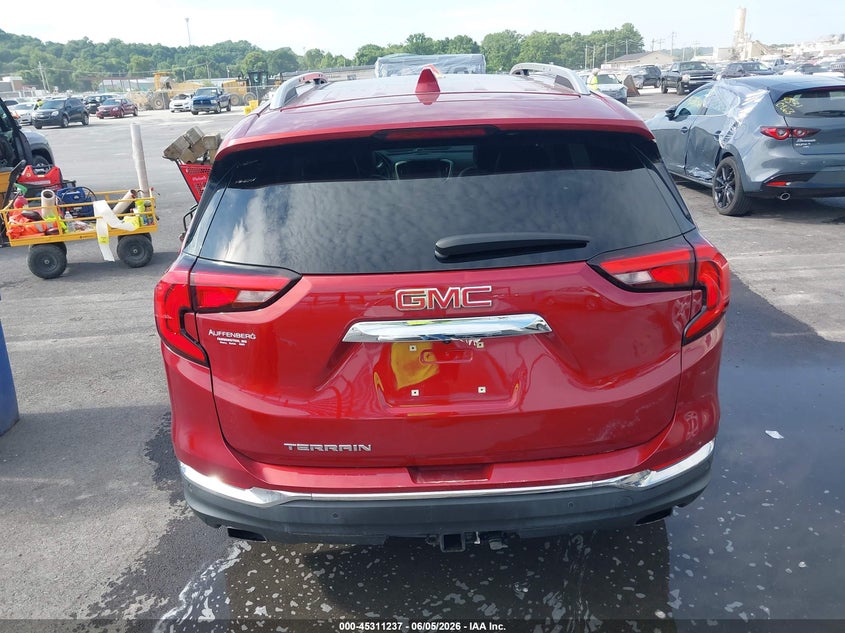 2018 Gmc Terrain 2.0 Slt red Lot 111045311237 Vin 3GKALPEX7JL143482