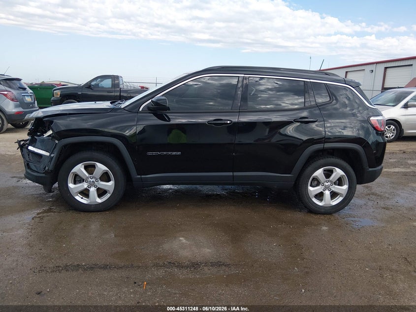 2018 Jeep Compass Latitude 4X4 VIN: 3C4NJDBB0JT256927 Lot: 45311248