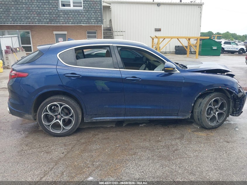 2020 Alfa Romeo Stelvio Ti Lusso Awd VIN: ZASPAKBN7L7C77456 Lot: 45311283