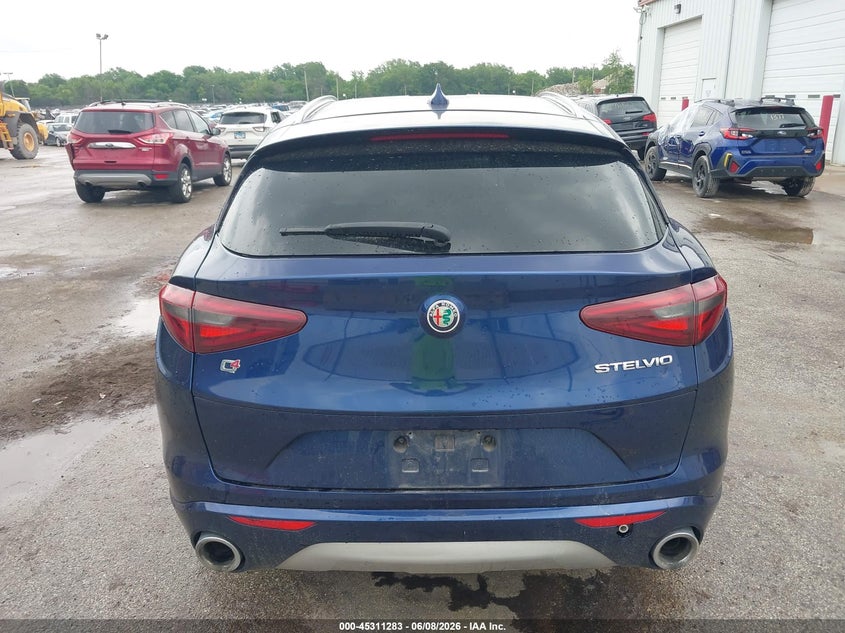 2020 Alfa Romeo Stelvio Ti Lusso Awd VIN: ZASPAKBN7L7C77456 Lot: 45311283