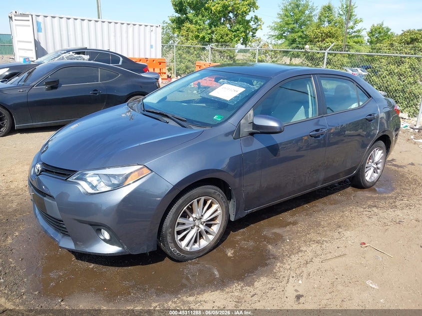 2014 TOYOTA COROLLA auction photo 2