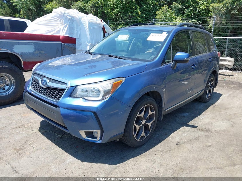 Vin: jf2sjgwc4fh407296, lot: 45809226, subaru forester 2.0xt touring 20152