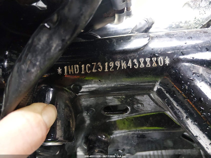 2009 Harley-Davidson Xl1200 N VIN: 1HD1CZ3129K438880 Lot: 45311328