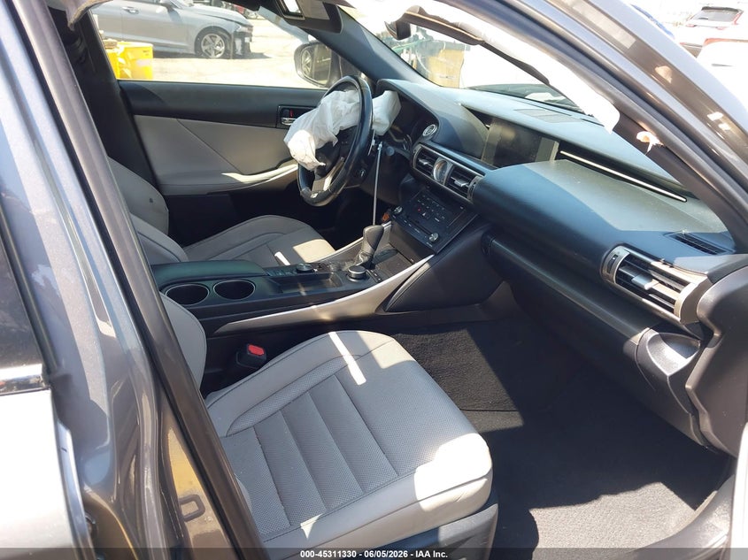 LEXUS IS 250 2015 VIN JTHBF1D21F5077818
