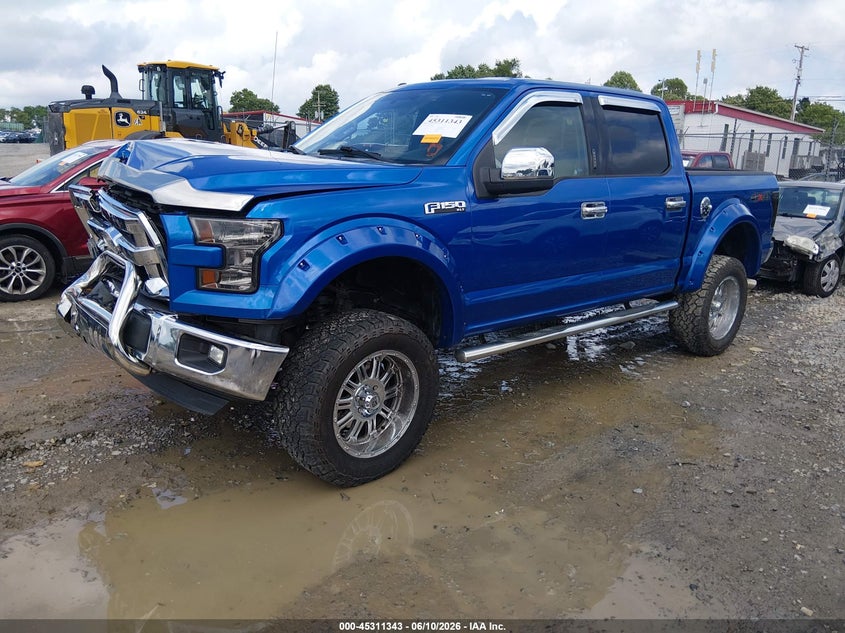 Vin: 1ftew1ef5gfb28569, lot: 45809269, ford f-150 xlt 20162