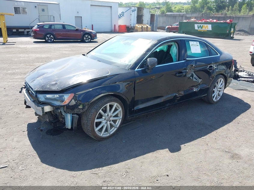 Vin: wauefgffxf1133289, lot: 45809272, audi a3 2.0t premium 20152