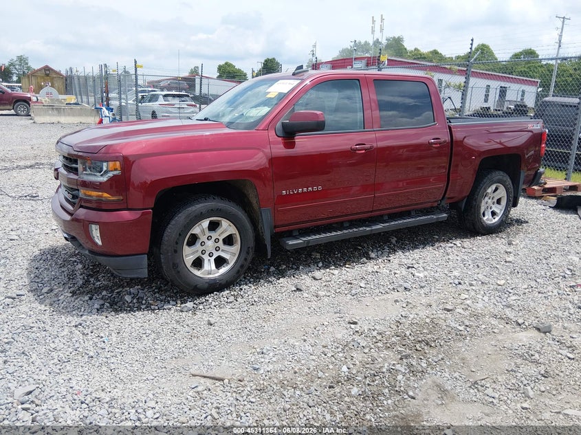 Vin: 3gcukrec9gg377841, lot: 45809290, chevrolet silverado 1500 2lt 20162