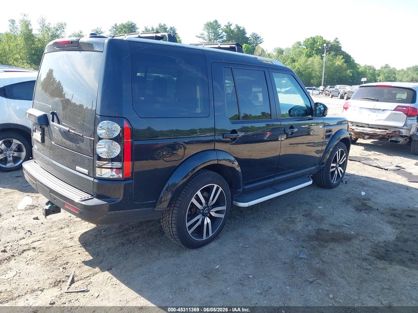 Vin: salak2v69ga838015, lot: 45809295, land rover lr4 20164