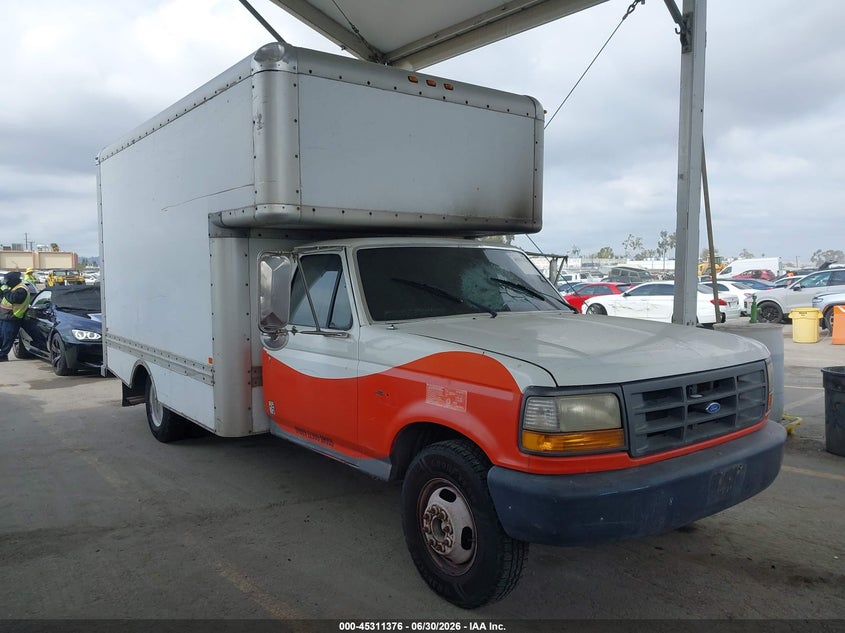 1995 Ford F350, Interior Burn, IAAI, VIN 1FDKF37G6SNB15781 — фото 2
